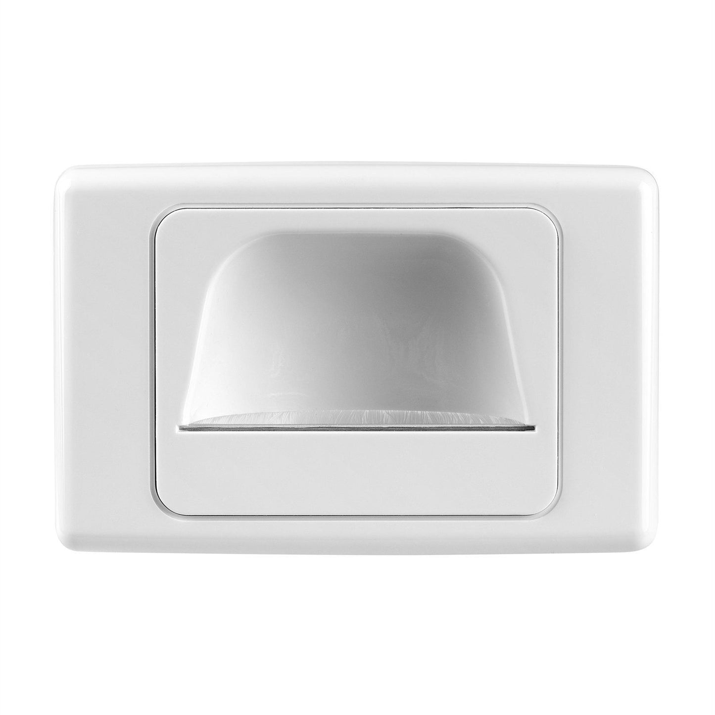 Deta Reverse Bull Nose Brush Wall Plate - 50mm