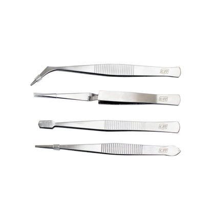 Craftright Tweezers Set - 4 Piece - 112-120mm