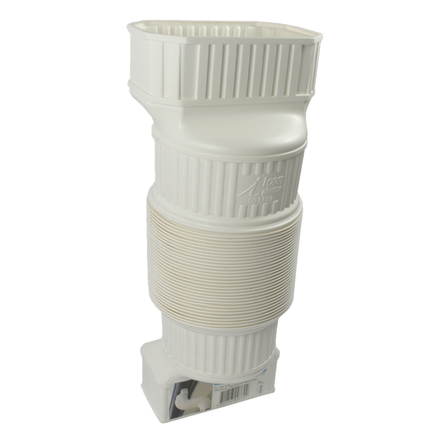 Icon Plastics Flexible Downpipe Connector - 100mm