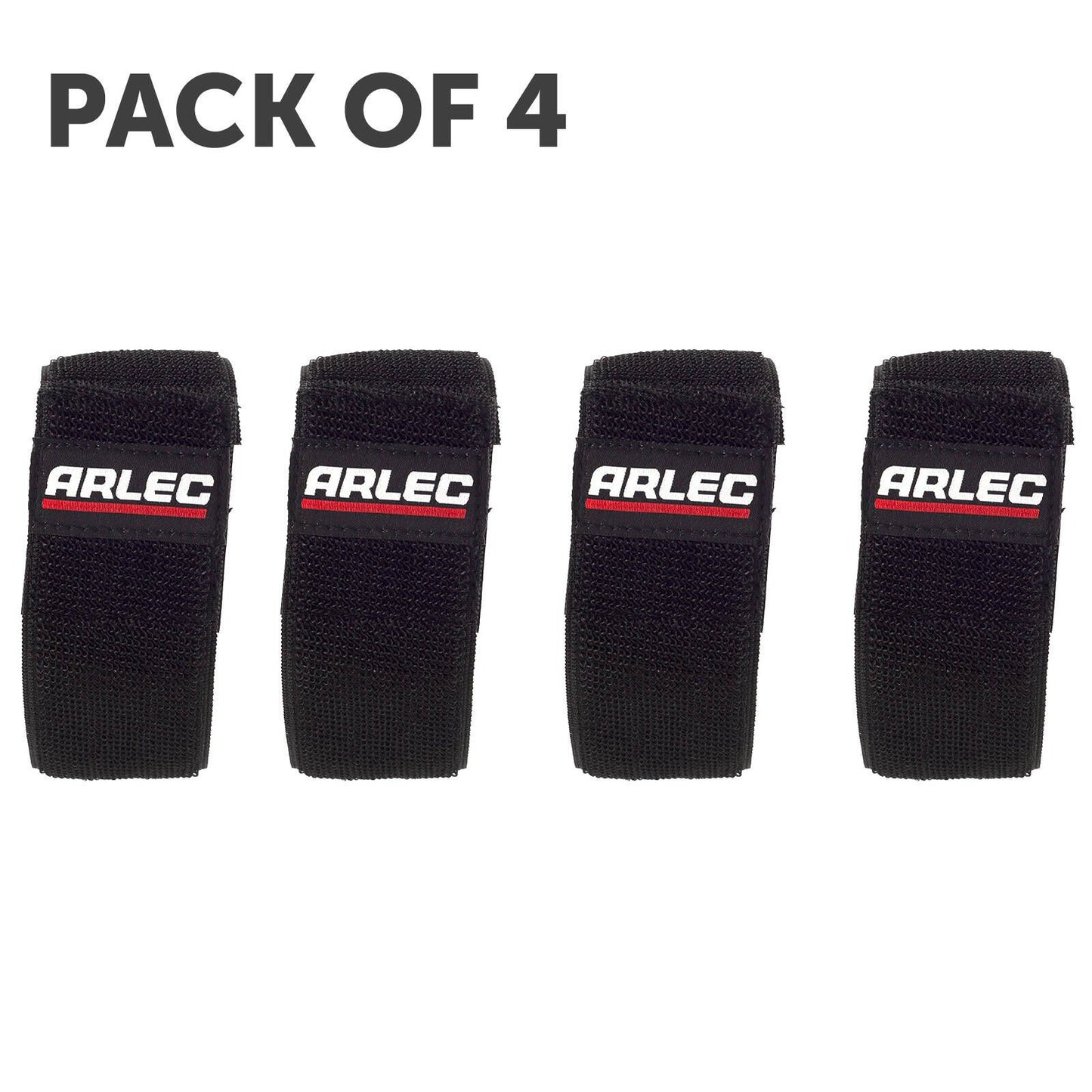 Arlec Charger Cable Strap - 4 Pack - Black