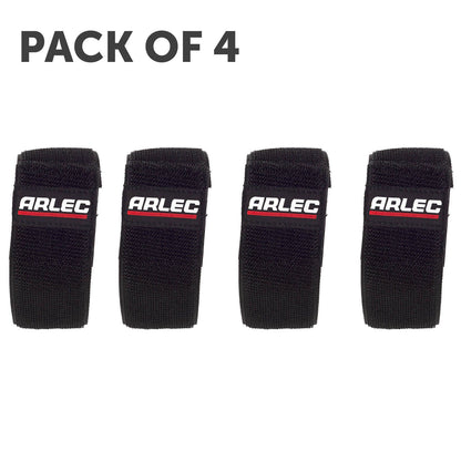 Arlec Charger Cable Strap - 4 Pack - Black