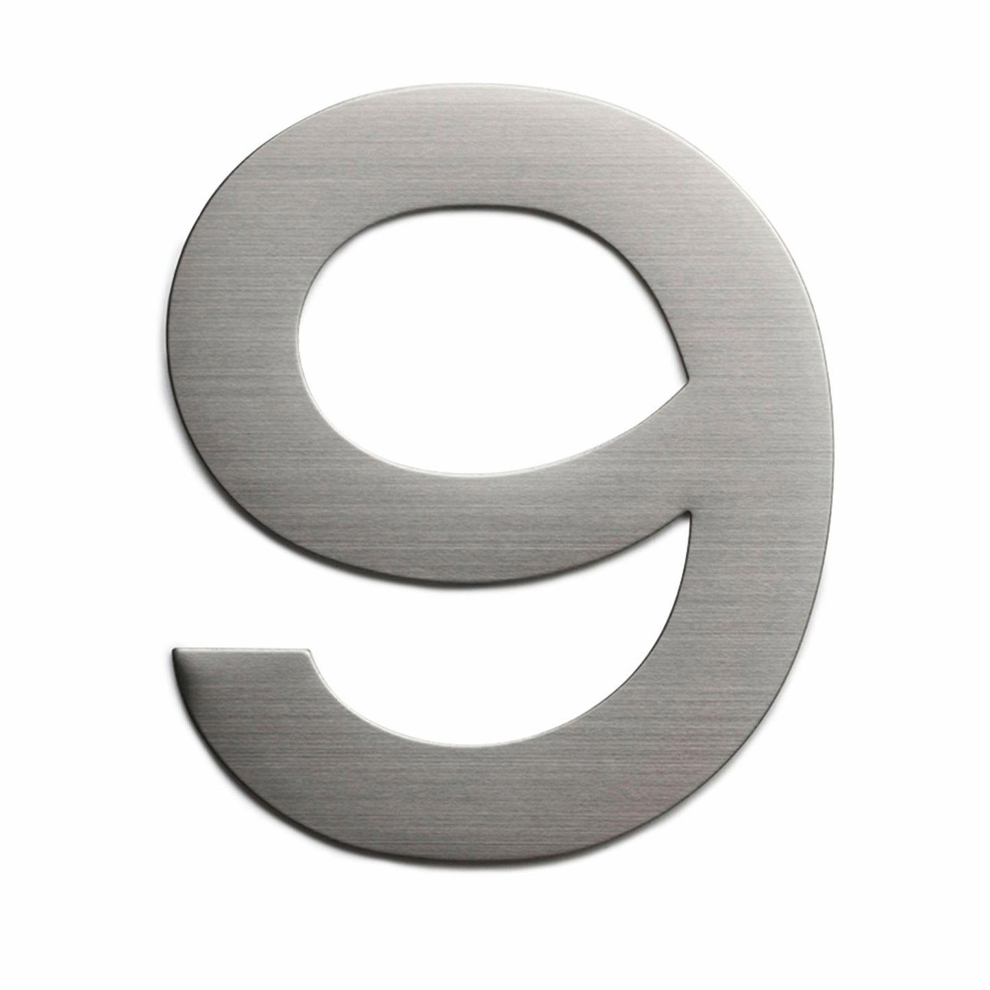 Sandleford Plaza House Number 9 - 150mm - Silver