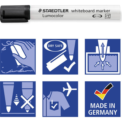 Staedtler Lumocolor Whiteboard Markers 4 Pack