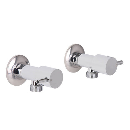 Mondella Resonance 1/4 Turn Pin Lever Washing Machine Set Chrome Resonance