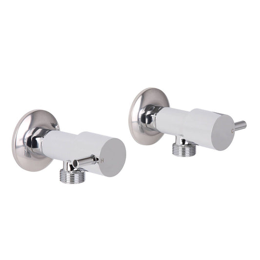 Mondella Resonance 1/4 Turn Pin Lever Washing Machine Set Chrome Resonance