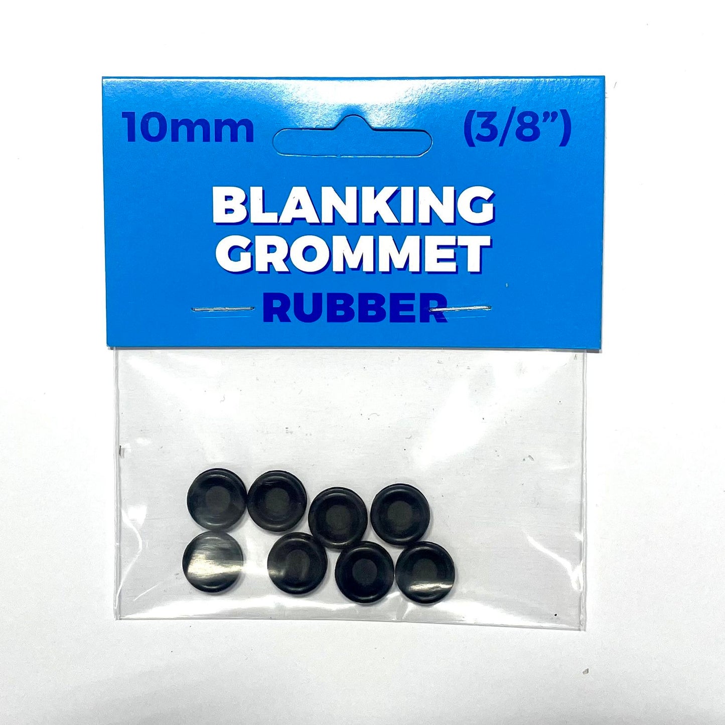 Premier Blue Blanking Grommet - 10mm - Black