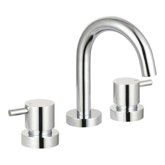 Mondella Chrome Resonance Basin Set - 1245mm