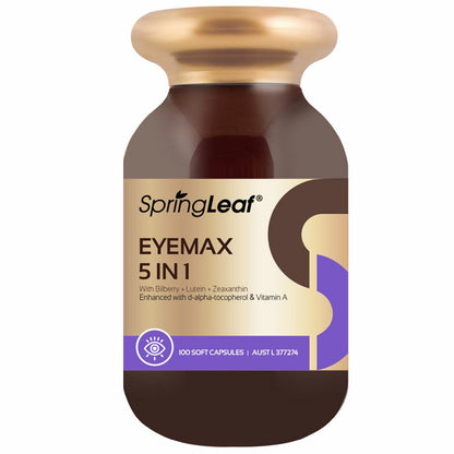 Springleaf Eyemax 5 in 1 Daily Bilberry SLC03610-PA 100 Capsules