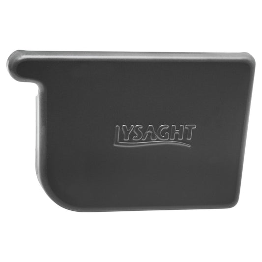 Colorbond Gutter Stop End - 115mm - Woodland Grey - Right Hand
