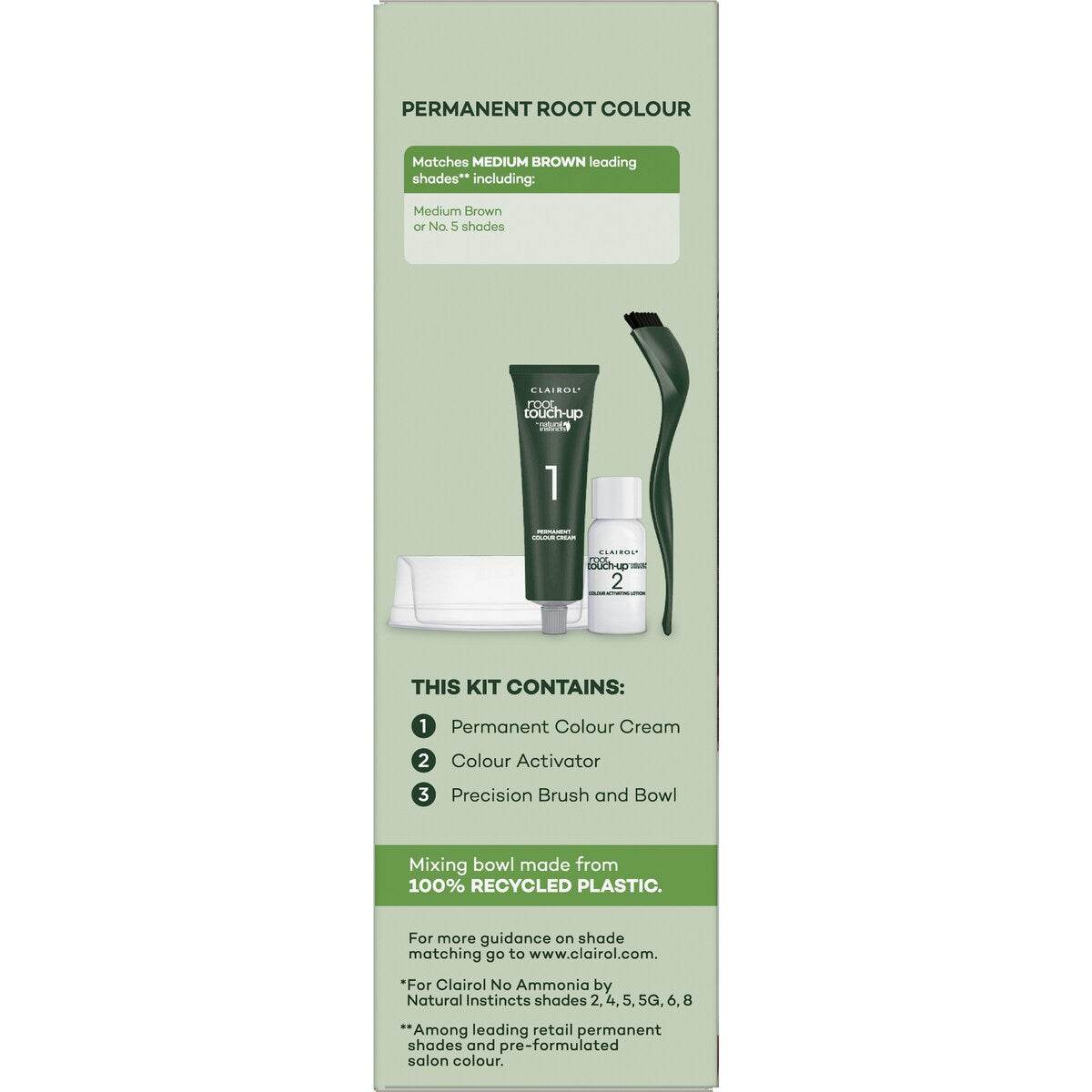 Clairol Root Touch Up % Medium Brown each