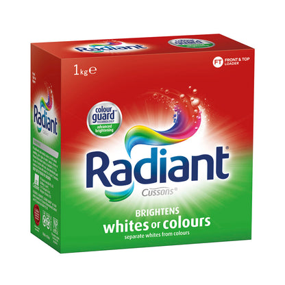 Radiant Whites Or Colours Laundry Powder Washing Detergent - 1kg