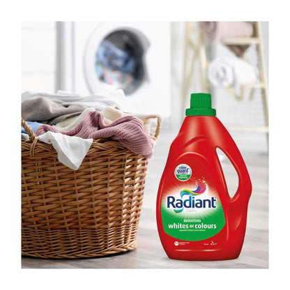 Radiant Laundry Liquid Brightens Whites Or Colours - 2L