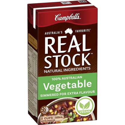 Campbell's Real Stock Vegetable Liquid Stock 500mL