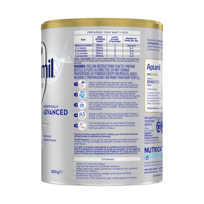 Aptamil Profutura Infant Formula From 0-6 Months - 900g