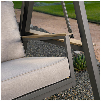 Sunvilla Pine Knoll Cushion Swing Graphite Outdura Weather Resistant