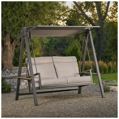 Sunvilla Pine Knoll Cushion Swing Graphite Outdura Weather Resistant
