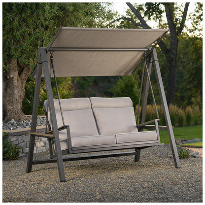 Sunvilla Pine Knoll Cushion Swing Graphite Outdura Weather Resistant