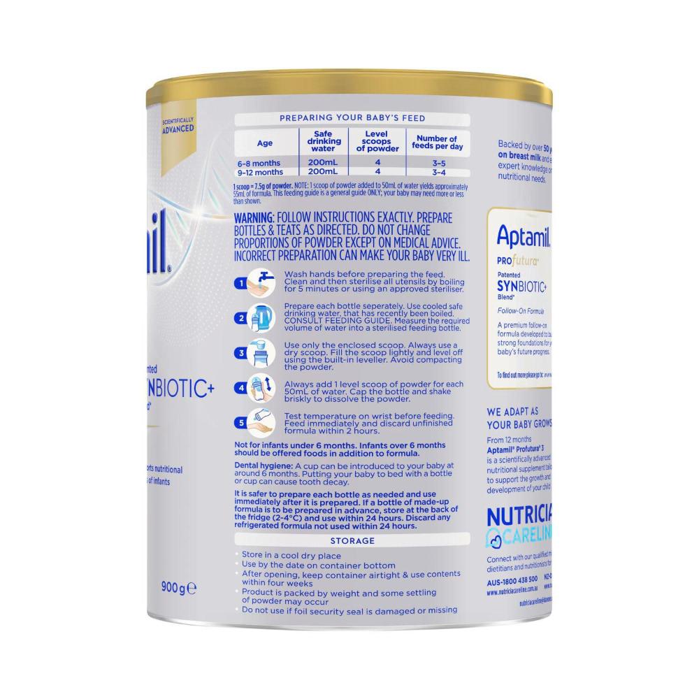 Aptamil Profutura Follow On Formula From 6-12 Months - 900g