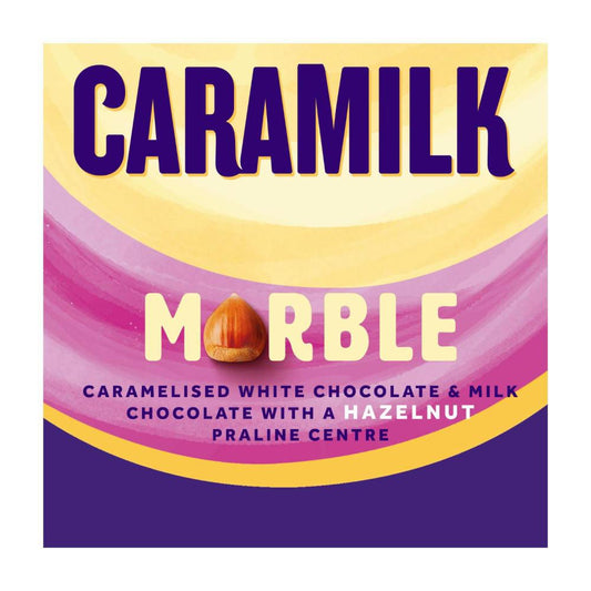 Cadbury Caramilk Marble Chocolate Block - 173g