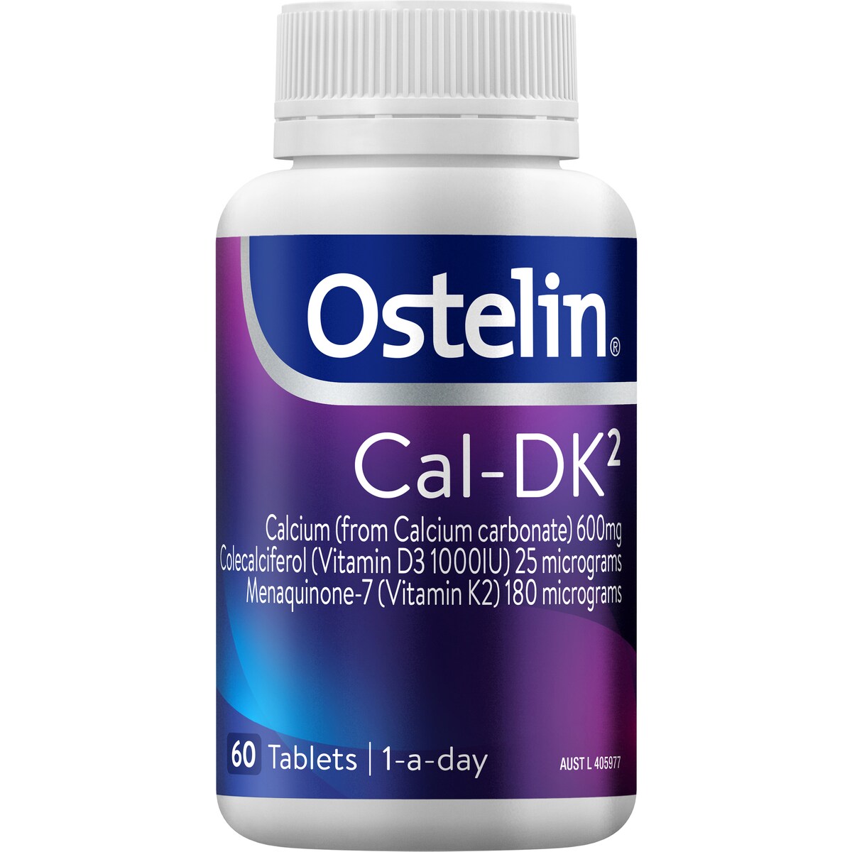 Ostelin Cal-dk2 Calcium Vitamin D Tablets 60 Pack