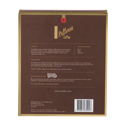 Vittoria Italian Nespresso Compatible Aluminium Coffee Capsules - 20 Pack