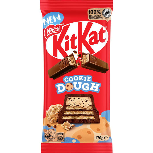 Kitkat Cookie Dough Milk Chocolate Block 170g