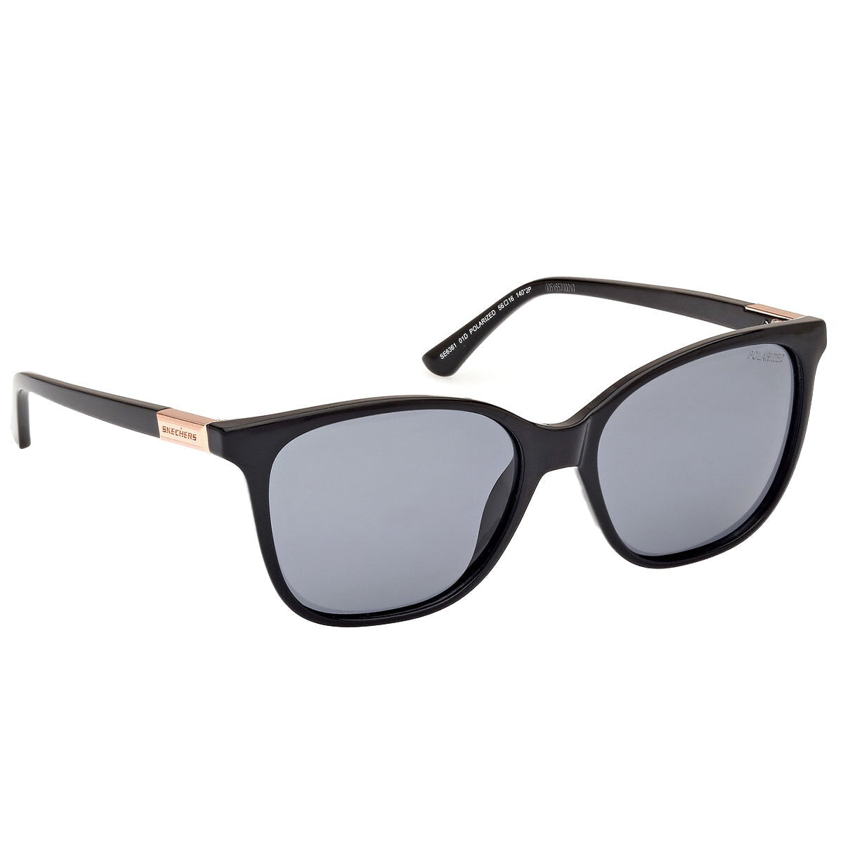 Skechers SE6361 Polarised Sunglasses Dark Havana Square Frame