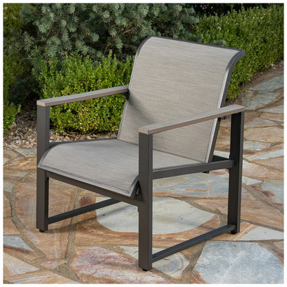 Sunvilla Helio 3 Piece Seating Set Graphite Aluminium Weather Resistant