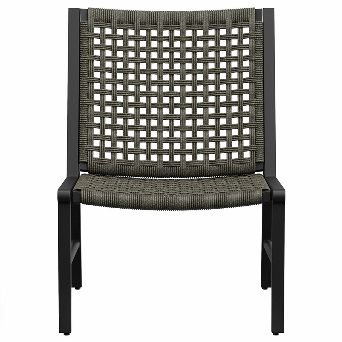 Agio Hyde Park Small Space 3 Piece Set Black Aluminium Rope & Sintered Stone