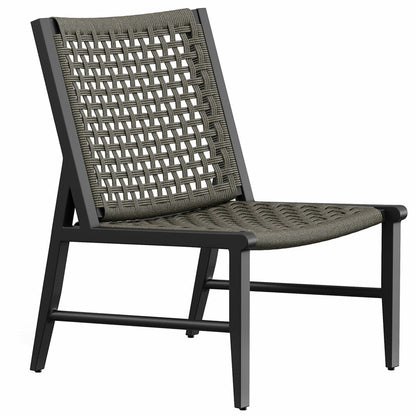Agio Hyde Park Small Space 3 Piece Set Black Aluminium Rope & Sintered Stone
