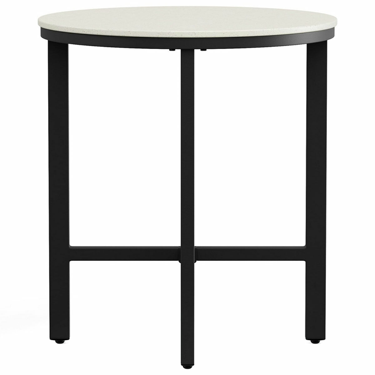 Agio Hyde Park Small Space 3 Piece Set Black Aluminium Rope & Sintered Stone