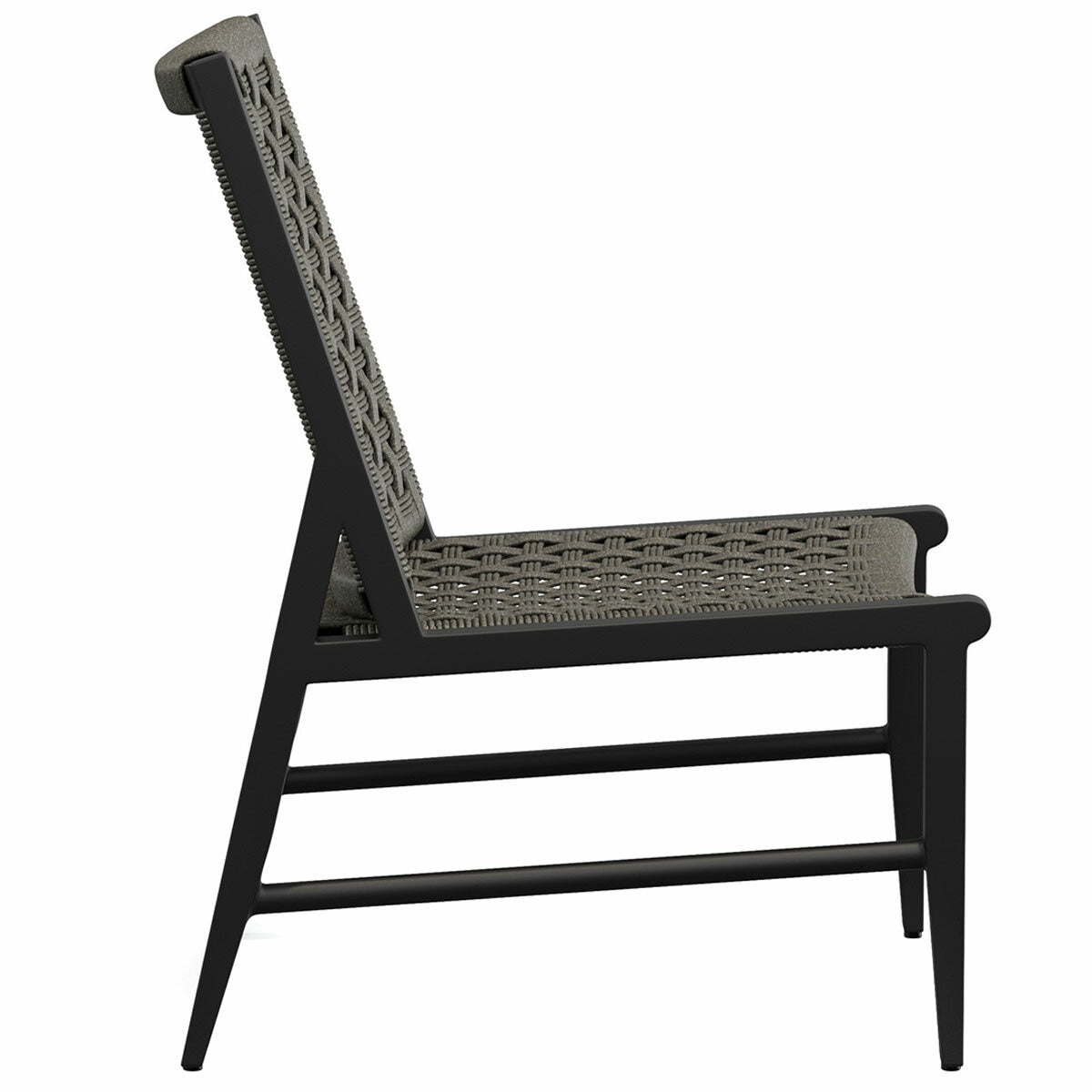 Agio Hyde Park Small Space 3 Piece Set Black Aluminium Rope & Sintered Stone