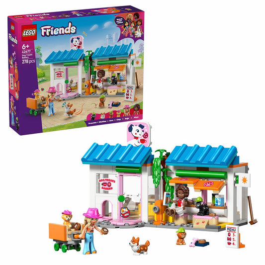 Lego Friends Dog Treats Bakery 278-Piece Role Play Set 42677