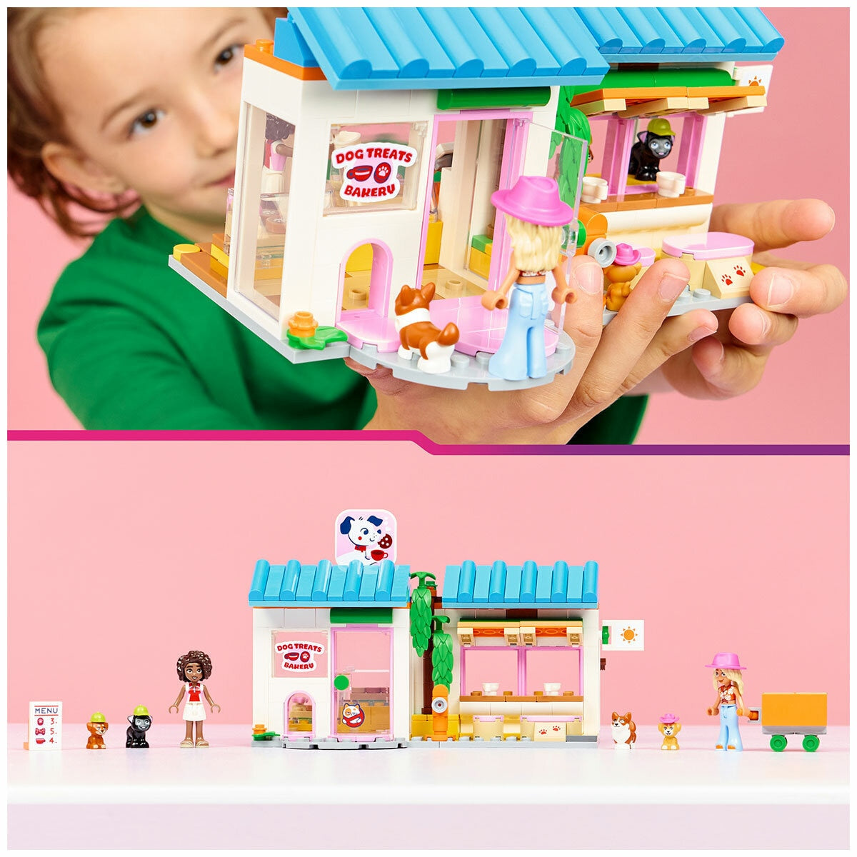 Lego Friends Dog Treats Bakery 278-Piece Role Play Set 42677