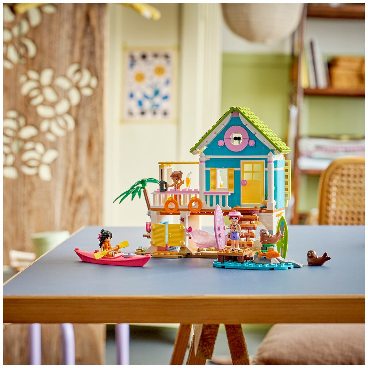 Lego Friends Beach House with Seals Set 42699 400 Pieces