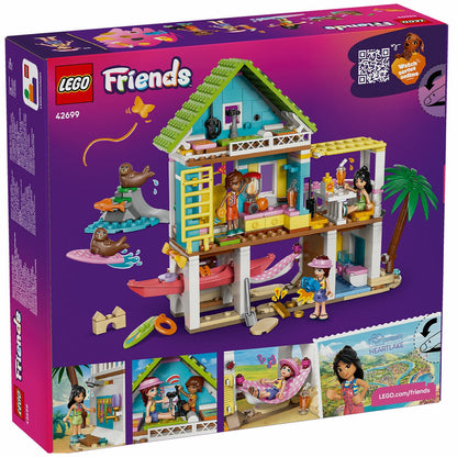 Lego Friends Beach House with Seals Set 42699 400 Pieces