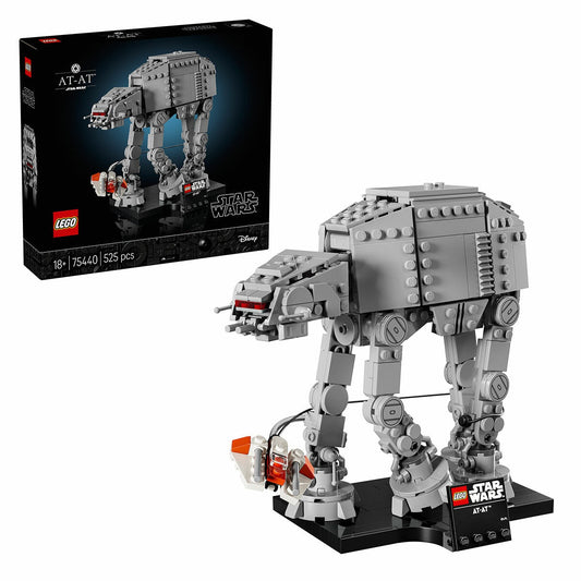 LEGO Star Wars AT-AT 75440 525-Piece Display Adult Building Set