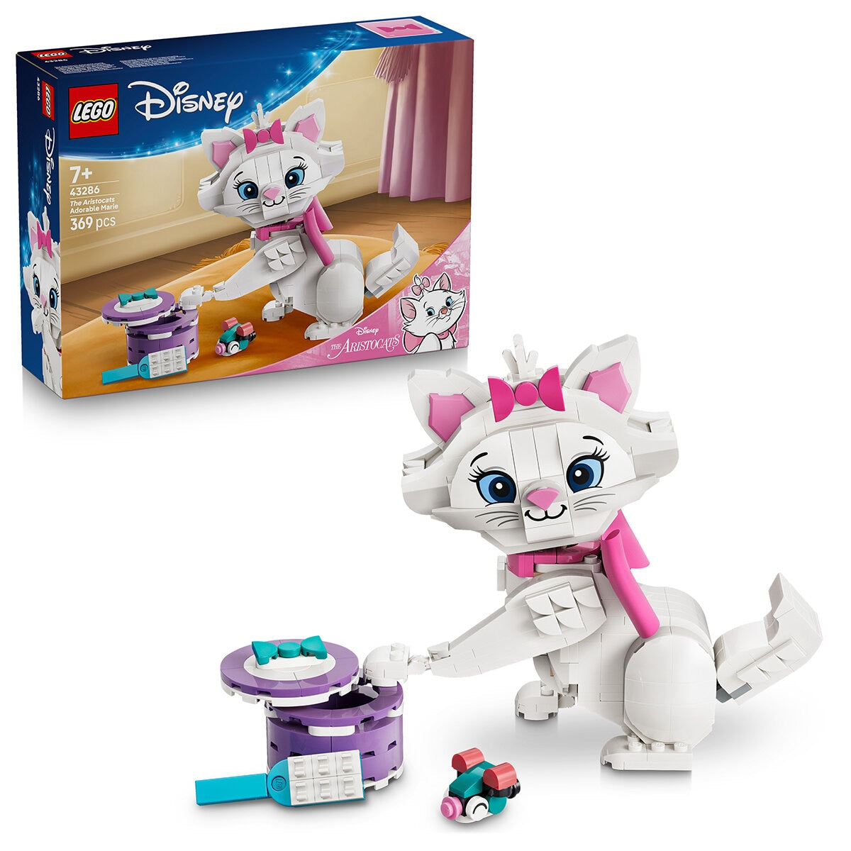 Lego Disney the Aristocats Adorable Marie 369-Piece Set 43286
