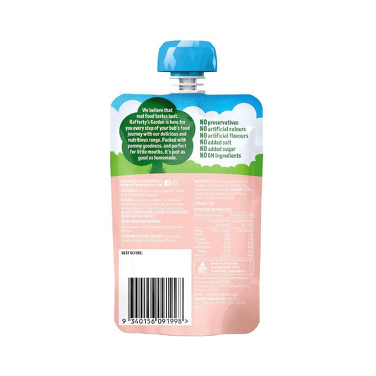 Rafferty's Garden Salmon & Pumpkin Risotto Baby Food Pouch 6+ Months - 120g