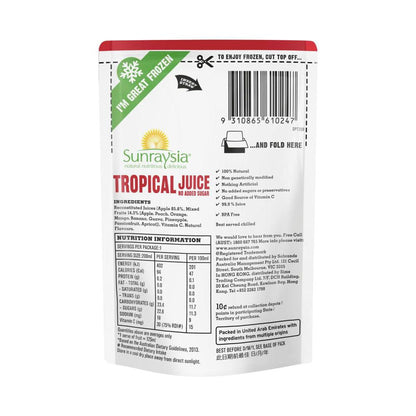 Sunraysia Pouch 99.9% Tropical Juice - 200mL