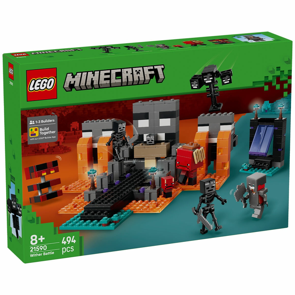 LEGO Minecraft Wither Battle 21590 494-Piece Action Buildable Set