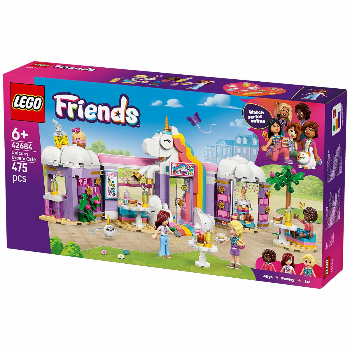 Lego Friends Rainbow Unicorn Dream Café 475-Piece Set 42684