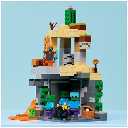 LEGO Minecraft Zombie Dungeon 21587 284-Piece Build Set with Wastelands Wanderer