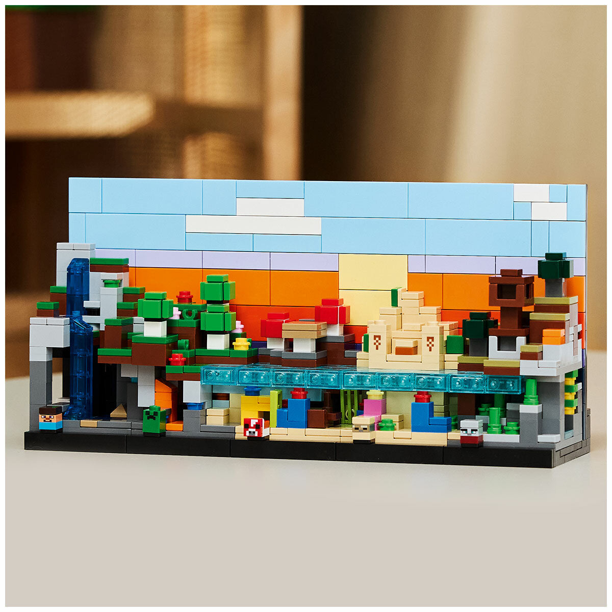 LEGO Minecraft Mini Biomes 21589 797-Piece Set for Display