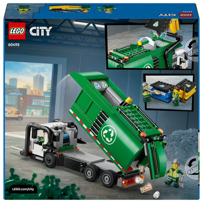 Lego City Recycling Truck Interactive Lorry Playset 7+ 60495