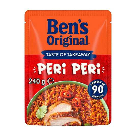 Ben's Original Taste Of Takeaway Peri Peri Rice Pouch - 240g