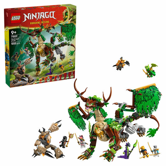LEGO Ninjago Dragon of Life 71859 Posable 1050-Piece Playset