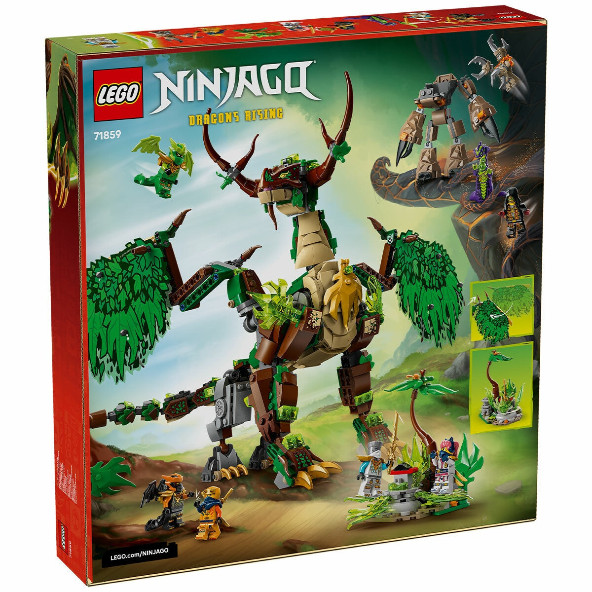 LEGO Ninjago Dragon of Life 71859 Posable 1050-Piece Playset