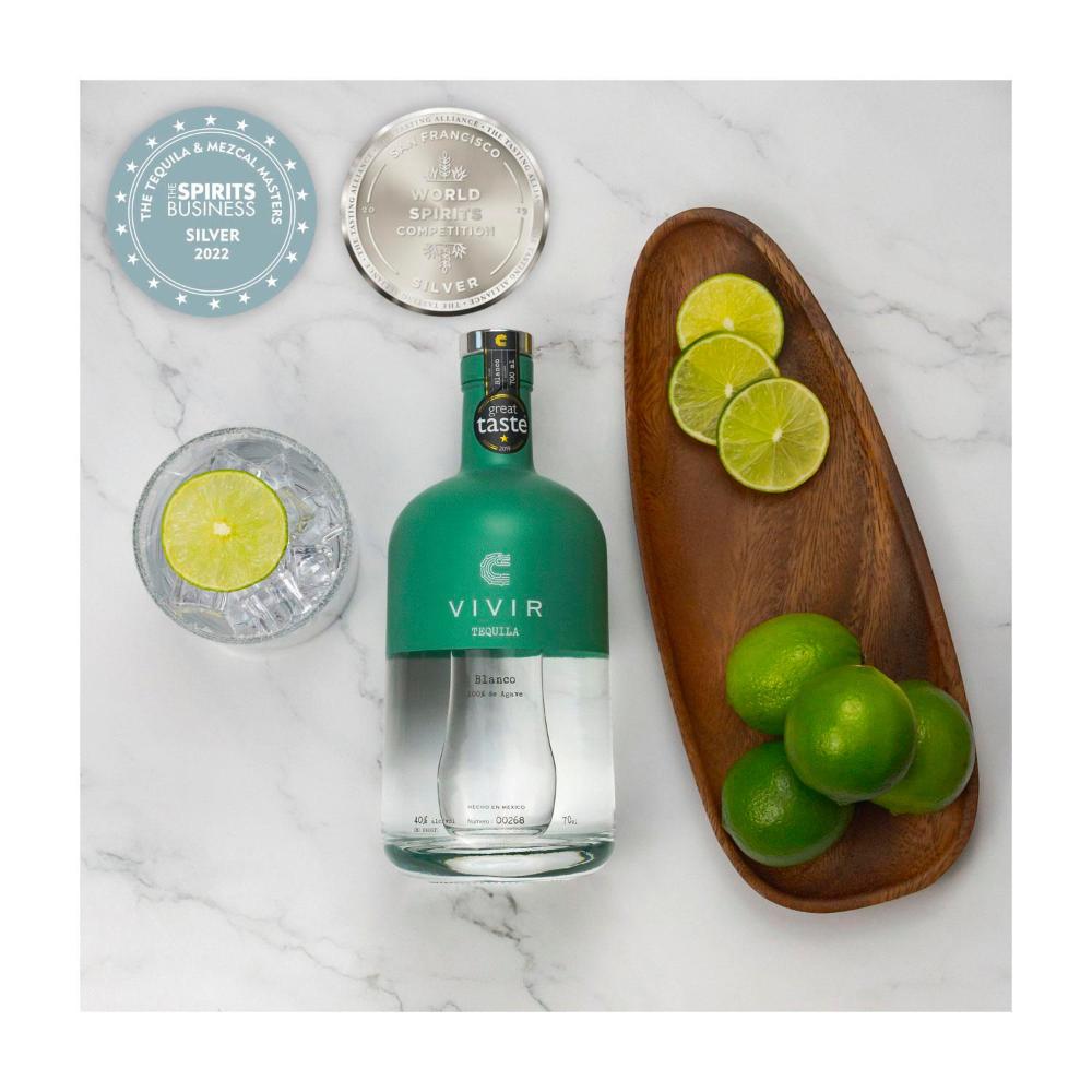 VIVIR Tequila Blanco 700ml - 1 Each