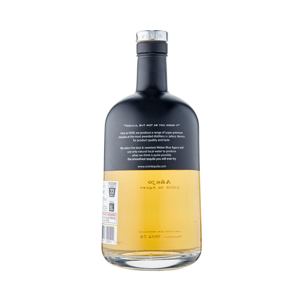 VIVIR Tequila Anejo 700ml - 1 Each